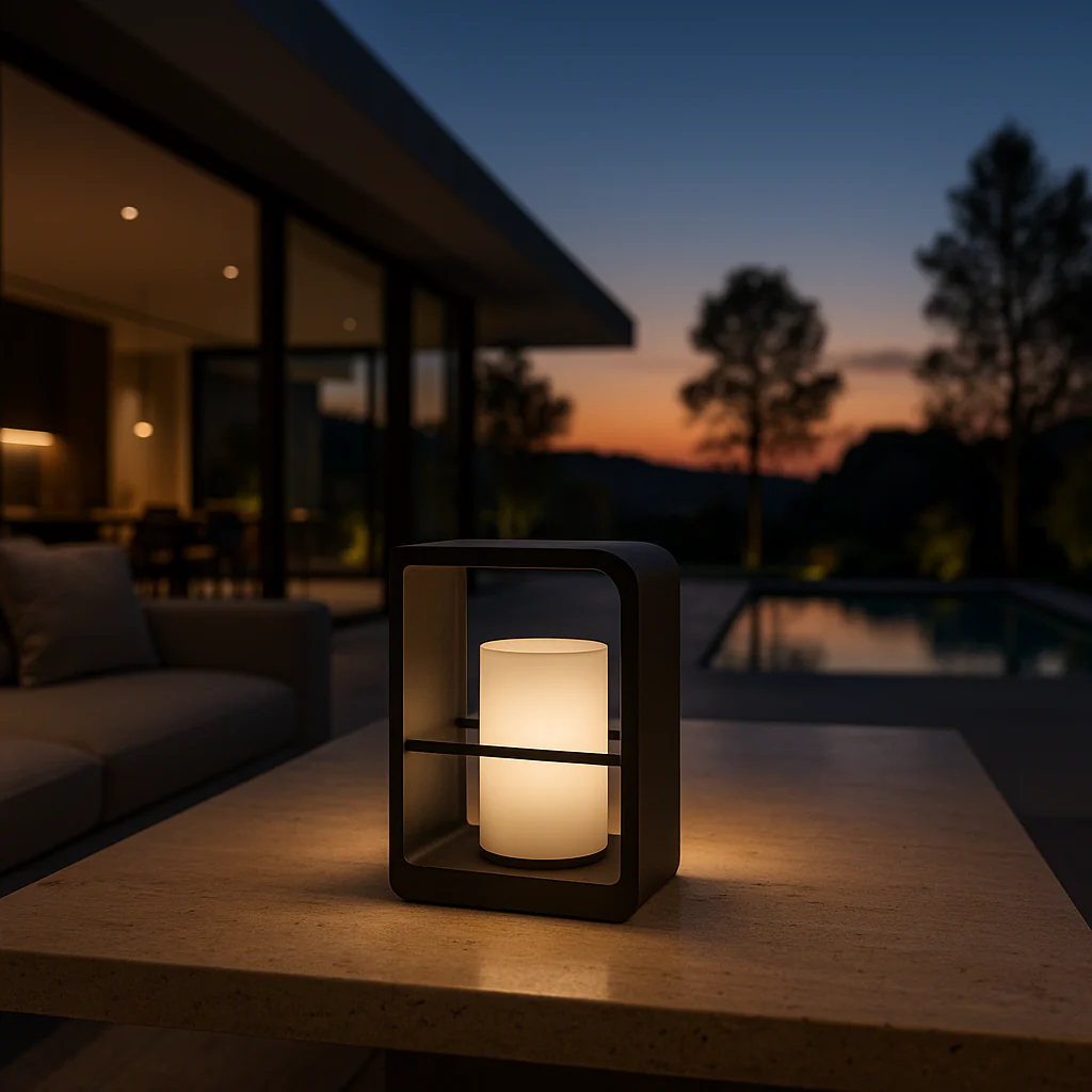 1._Capri_28cm Fukolo Buitenlamp - Afbeelding 1