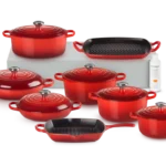 Le Creuset Gietijzeren 8-delige Ultimate Set met reiniger