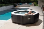 Intex Pure Spa Jet & Bubble Deluxe opblaasbare spa - 6 persoons - Afbeelding 3
