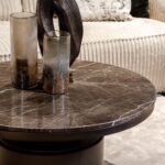 Salontafel Bregt | Laag | Bruin Marmer - Afbeelding 8