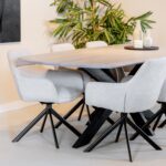Eettafel Akagi | Deens Ovaal | Mango Ashblond - Afbeelding 4