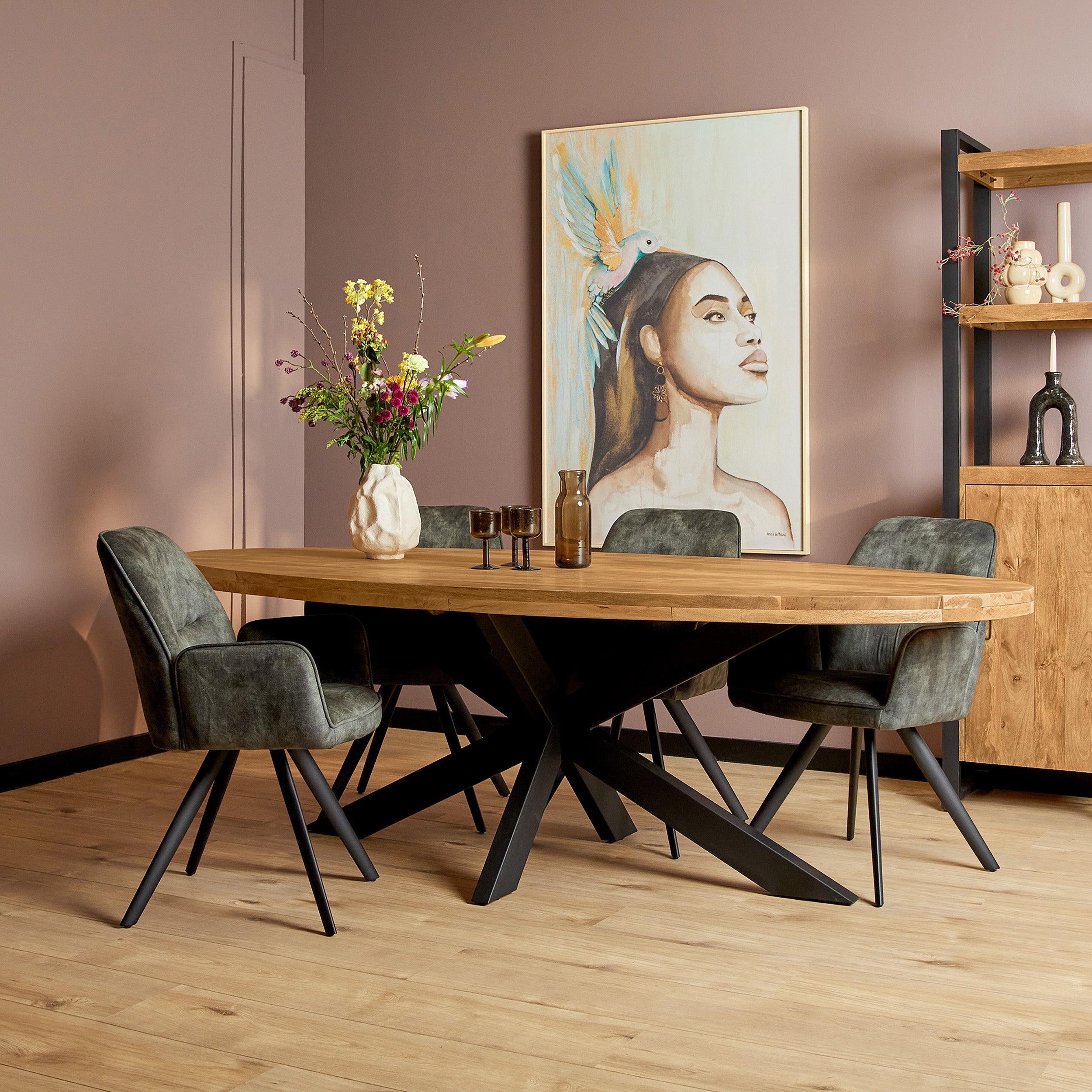 STF-525-526-527.jpg Eettafel Freya | Ovaal - Afbeelding 1