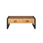 Salontafel Britt | 2 Lades | Naturel Mango | NIEUW - Afbeelding 4