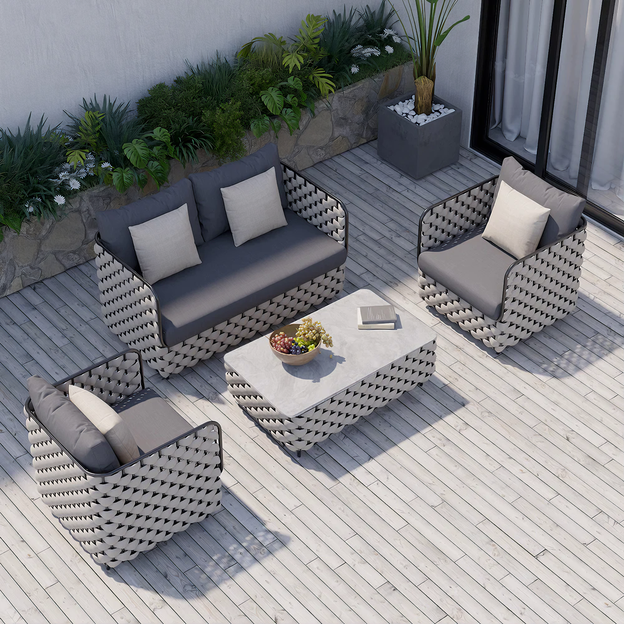 UpscaleImage_2_20250324.png George | London Lounge Set - Afbeelding 1