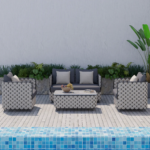 George | London Lounge Set - Afbeelding 4