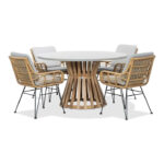Olivia | 5-delige Lounge Set (inclusief kussenset) - Afbeelding 2